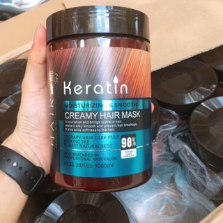 [Mỹ Phẩm Hồng Sơn] Ủ tóc keratin mẫu mới 1000ml