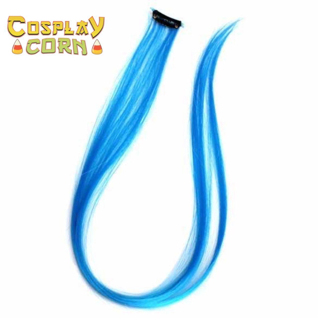 Tóc giả nối, wig sợi ghép tóc hight light tạo điểm nhấn cá tính