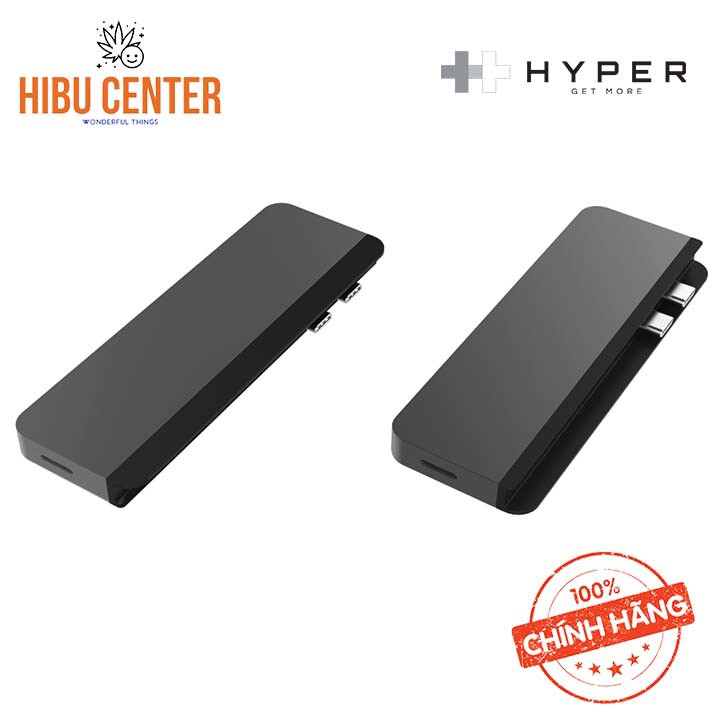 Cổng Chuyển HYPERDRIVE Duo 7In2 HDMI 4K60HZ With Cable USB-C Hub For Macbook/Ipadpro/Laptop/Smartphone Xuất File HDMI 4K