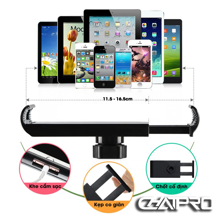 FREESHIP 50K TOÀN QUỐC_Giá đỡ điện thoại, ipad kẹp đầu giường, cạnh bàn | BigBuy360 - bigbuy360.vn