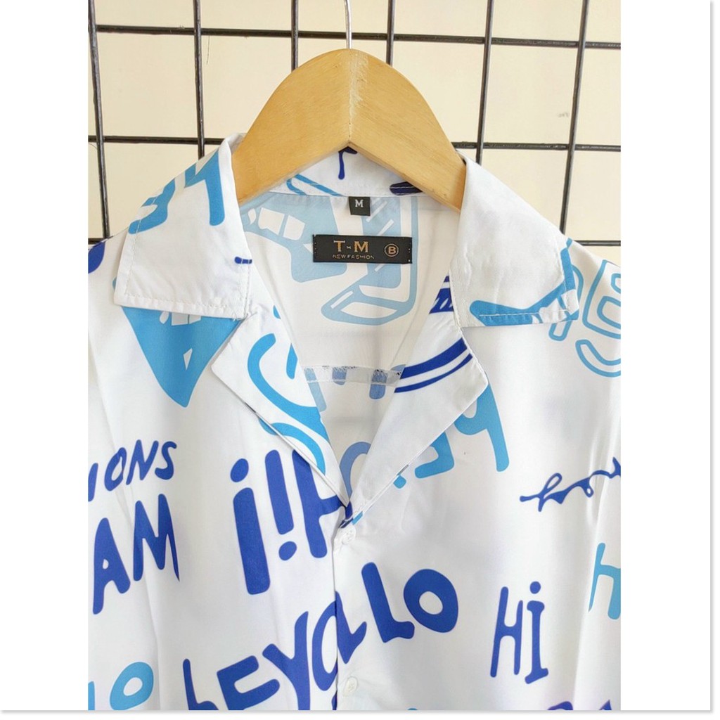 ÁO SƠ MI NAM NỮ,THIẾT KẾ HỌA TIẾT SIÊU NGẦU,ĐẶC BIỆT LÀ CHẤT LIỆU VÃI THOÁNG MÁT  THỜI TRANG KME.STORE