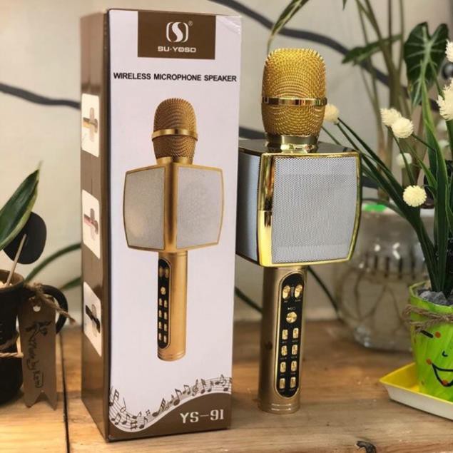 Mic hát karaoke YS- 91 ( hay nhất thị trường bây giờ )