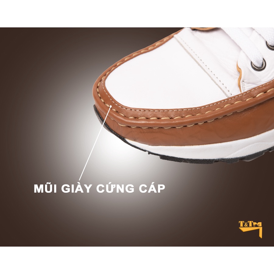[ 6CM ] Giày Độn Nam T&amp;Tra T27TN