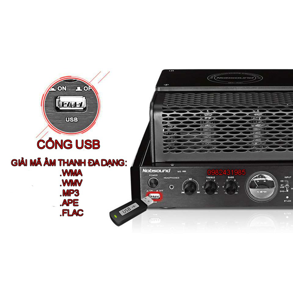 Âm ly đèn hifi Nobsound MS30D