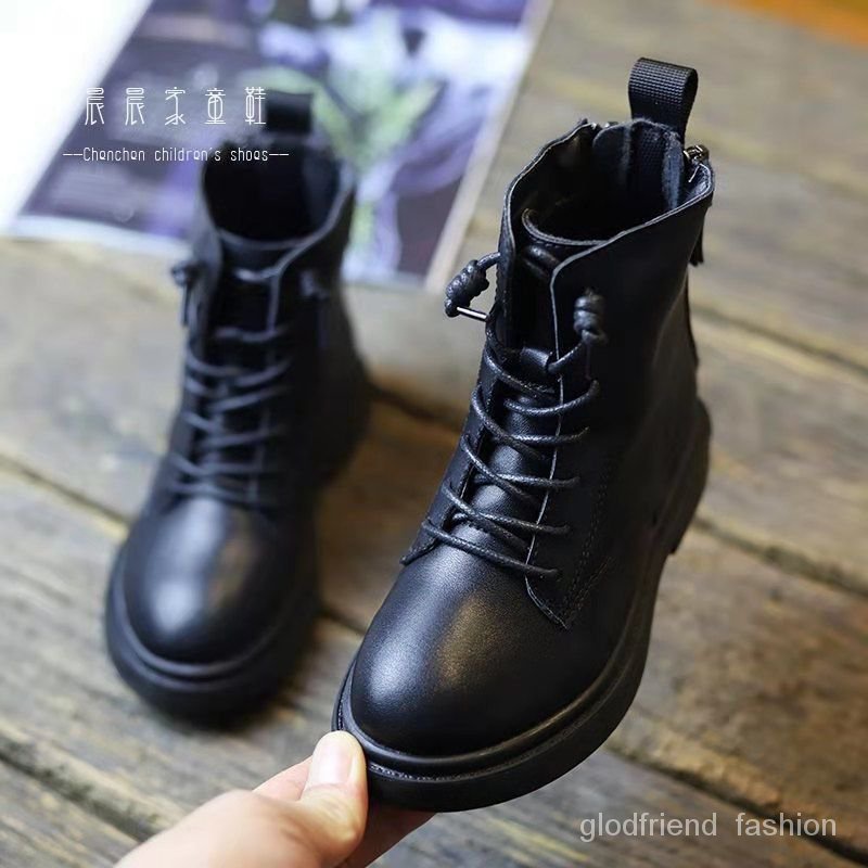 Giày Bốt Cổ Thấp Thoáng Khí Phong Cách Hàn Quốc Thời Trang Thu Đông Cho Nữ Dr. Martens2021