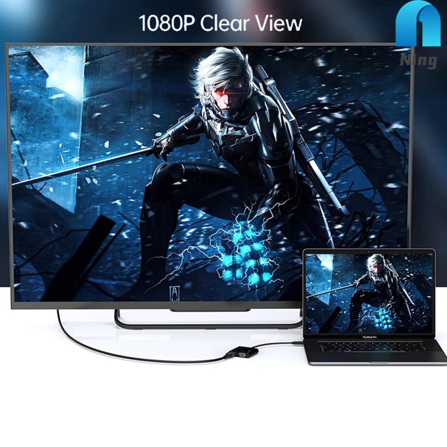 Cáp Chuyển Đổi Usb 3.0 Sang Hdmi 1080p Hd Chuyên Dụng Cho Máy Chiếu