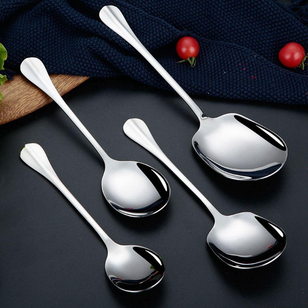 Muỗng Múc Canh Bằng Thép Không Gỉ Tiện Dụng