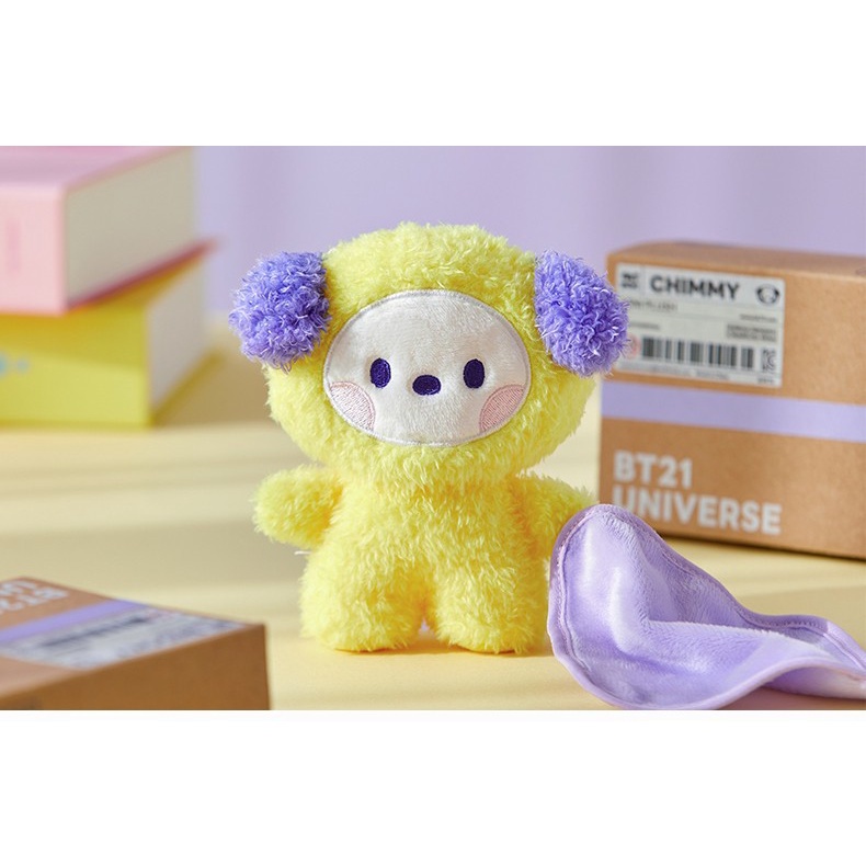 Móc Khóa Búp Bê Nhồi Bông BT21 Dễ Thương 12cm