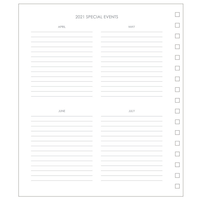 Sổ Tay Lập Kế Hoạch WMMB 2021 Agenda B5 Tiện Lợi