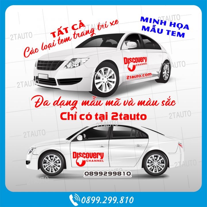 TEM DISCOVERY TRANG TRÍ XE HƠI Ô TÔ ĐA ĐẠNG KÍCH CỠ VÀ MẪU MÃ, DISCOVERY STICKER LOGO FOR CAR- MẪU 1