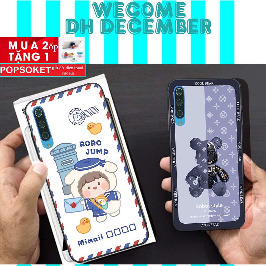 Ốp lưng Xiaomi MI 9 / MI 9 SE  in hình 3D gấu mới nhất - sang - chảnh - ĐẸP- BỀN