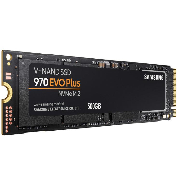 Ổ cứng SSD M2-PCIe 500GB Samsung 970 EVO Plus NVMe 2280