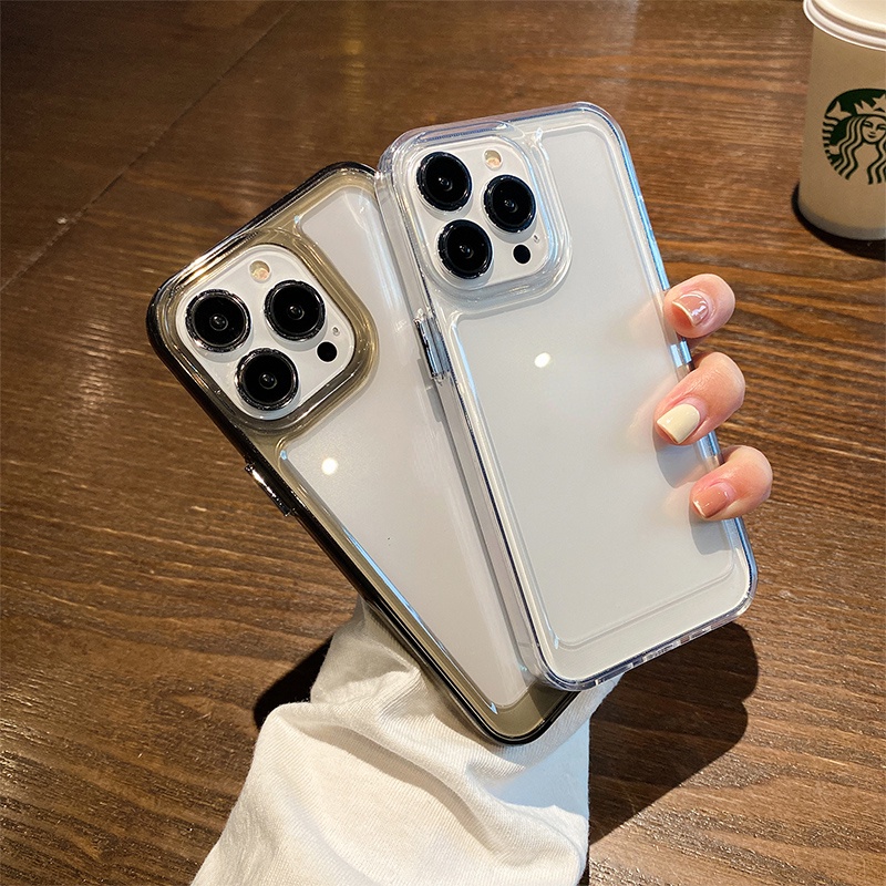 Ốp Điện Thoại Cứng Trong Suốt Chống Sốc Họa Tiết Vũ Trụ Sang Trọng Cho iPhone 14 13 12 Pro Max 11 14 Plus XS Max X XR 7 8 Plus