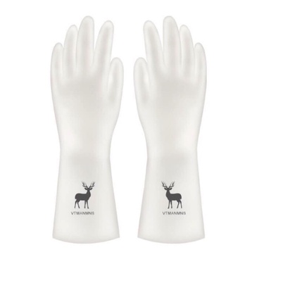 Bao Tay Rửa Chén Cao Su Hình Hươu Siêu Dai