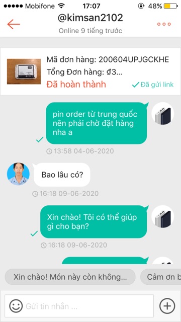 Pin thay thế TCL S710 , Alcatel EE70 , Airtel MW40