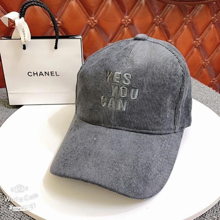 Mũ Lưỡi Trai Yes You Can Dành Cho Nam Nữ Thời Trang Phong Cách Trẻ Trung Khỏe Khắn