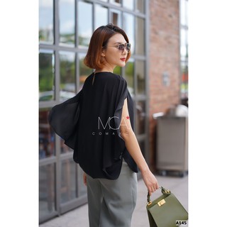 [CO MAYCA] Áo công sở nữ xẻ tay A145