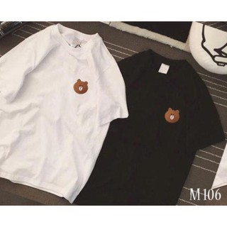"rẻ vô địch" áo thun logo gấu brown có bigsize