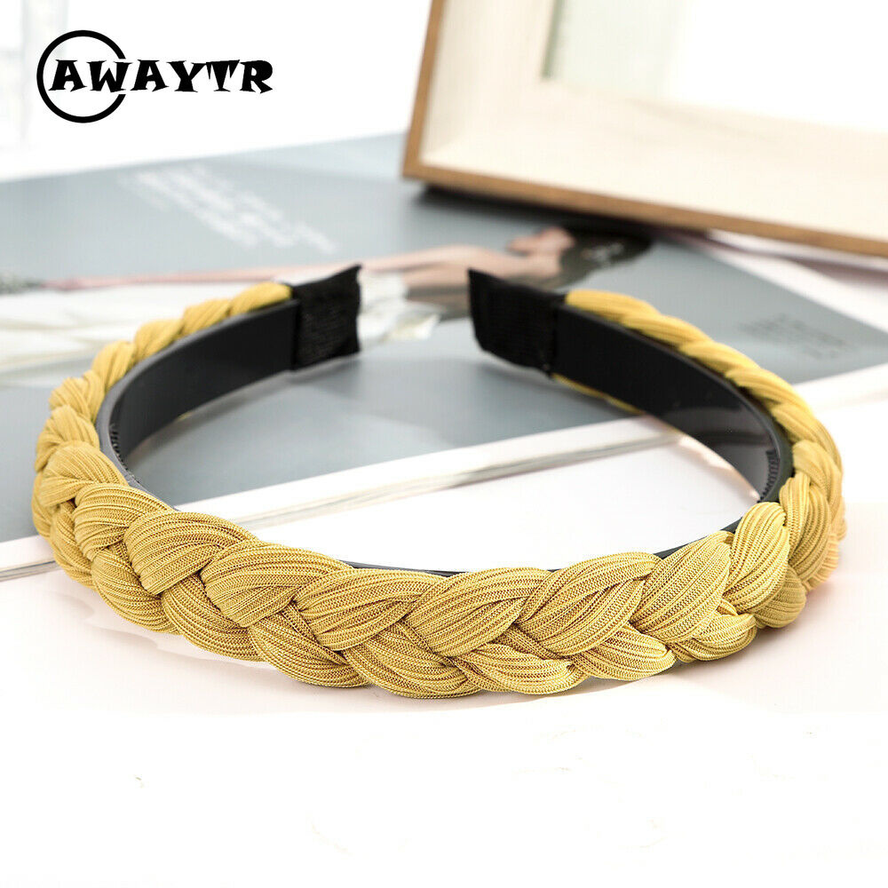 Cài tóc dạng dây bện chống trượt thời trang cho nữ