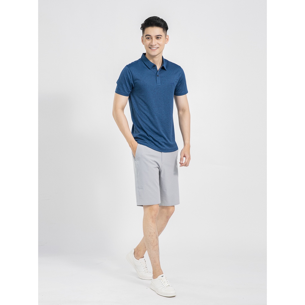 Áo polo nam ARISTINO mặt vải bóng sắc nét, không bị bai dão, luôn bền màu, dáng suông nhẹ thoải mái - APS033S1