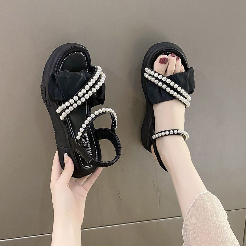 Giày Sandal Đế Dày Thời Trang Mùa Hè Dành Cho Nữ