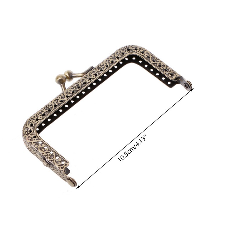 Khung kẹp móc khóa túi xách tay bằng kim loại