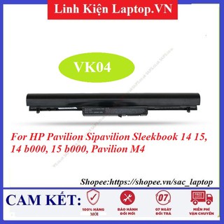 Pin Laptop HP PAVILION 14 (VK04) - Pavilion Sipavilion Sleekbook 14 15, 14 b000, 15 b000, Pavilion M4