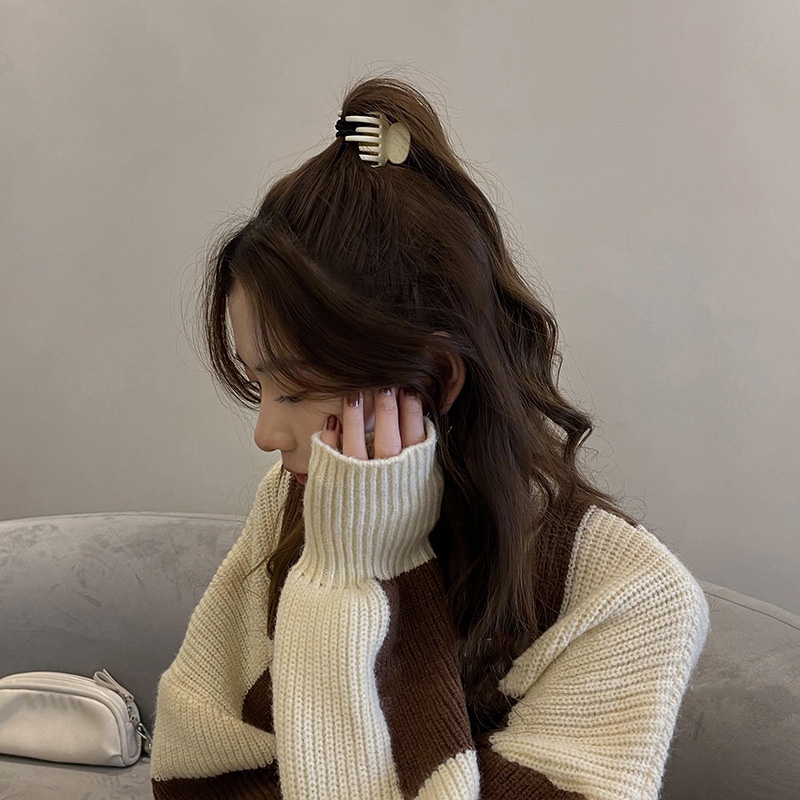 Kẹp Tóc Acrylic Thời Trang Hàn Quốc Đơn Giản Dành Cho Nữ