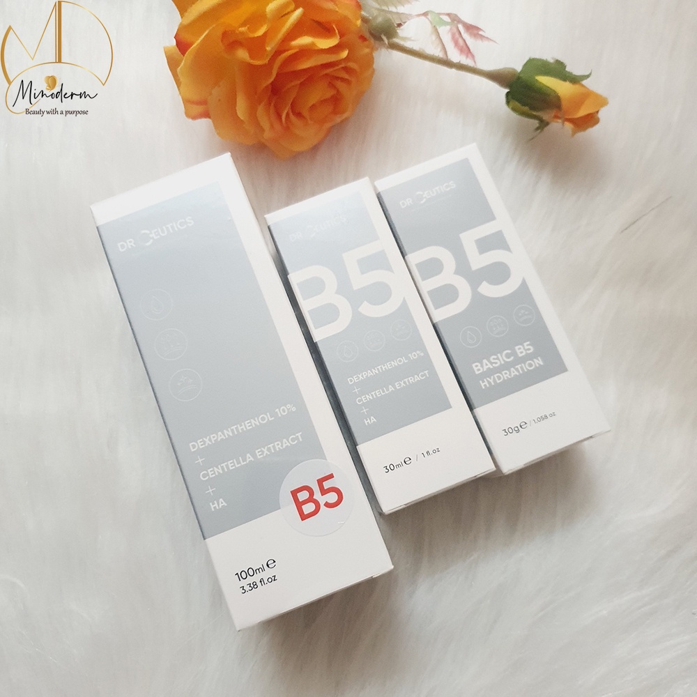 Tinh Chất B5 DRceutics Serum cấp ẩm phục hồi toàn diện 30ml, 100ml