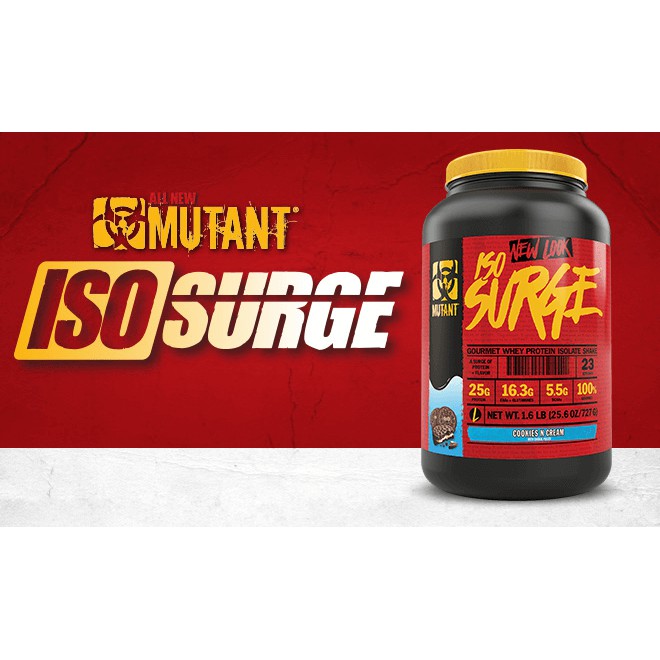 Sữa Tăng Cơ Mutant Iso surge 1.6 Lbs
