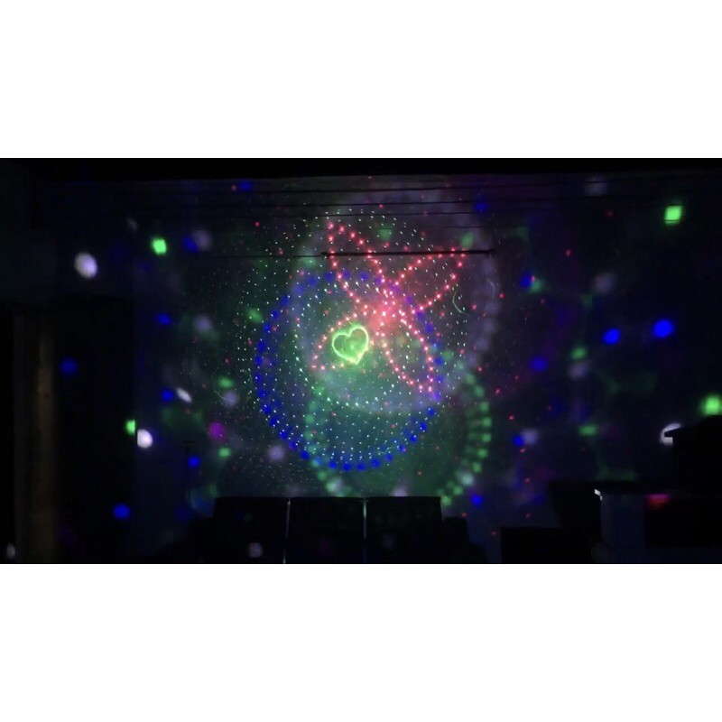 Đĩa Bay laser +Led