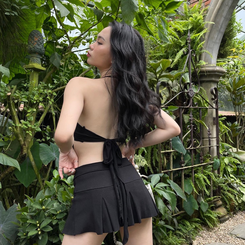 "𝐁𝐎𝐁𝐁𝐘 𝐒𝐊𝐈𝐑𝐓𝐒" Chân váy quốc dân 𝐇𝐄𝐑.𝐕𝐈𝐍𝐓𝐀𝐆𝐄𝐒𝐇𝐎𝐑𝐓𝐒 có quần trong, dáng siêu fix dáng, chân váy GOTF