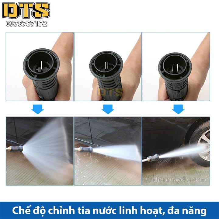 Súng xịt - súng rửa xe áp lực cao DTS1 cho máy rửa xe áp lực cao, máy xịt rửa cao áp