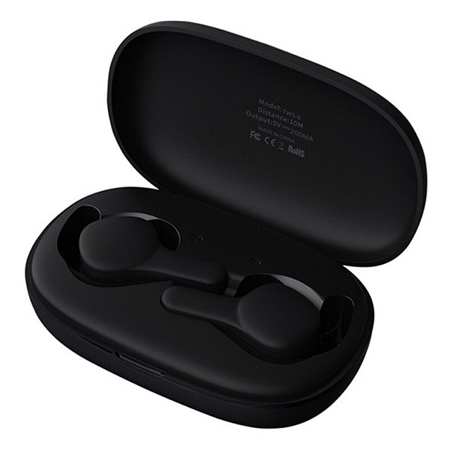 Tai nghe remax tws-6 cảm ứng bluetooth 5.0- tai nghe chính hãng cho âm thanh hay kiểu dáng tai nghe thể thao