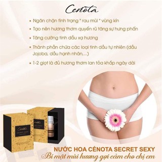Dung dịch vệ sinh phụ nữ/nước hoa vùng kín 🌹FREESHIP🌹Combo Dung dịch vệ sinh + Nước Hoa Vùng Kín Cenota Secret Sexy