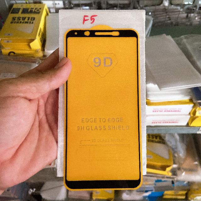 Cường lực full màn hình Oppo A5S/A7/F9/Realme 2 pro/A12/F7/F5/F11/K3/A1k/C2