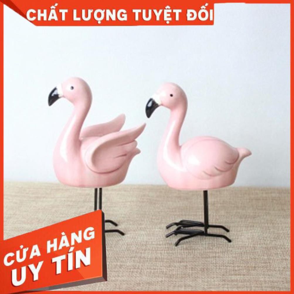 Giá hủy diệt -  TƯỢNG GỐM ĐÔI HỒNG HẠC MAY MẮN M14