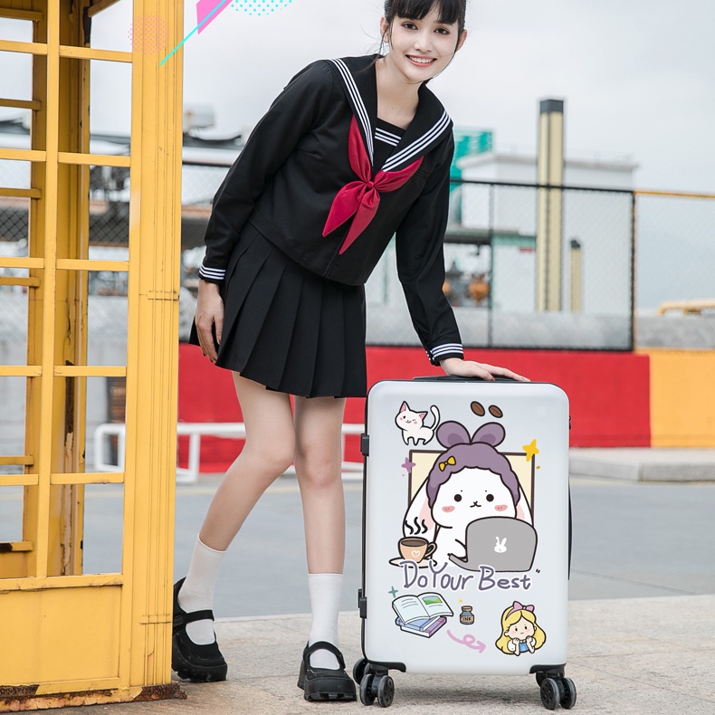 Va Li Kéo Có Mật Khẩu Hàn Quốc Dành Cho Học Sinh Nam Nữ