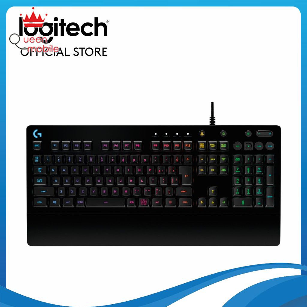 [Trả góp 0% LS] [Mã ELLOGI GIẢM 5% ĐƠN BẤT KỲ]Bàn Phím Chơi Game Logitech G213 PRODIGY RGB