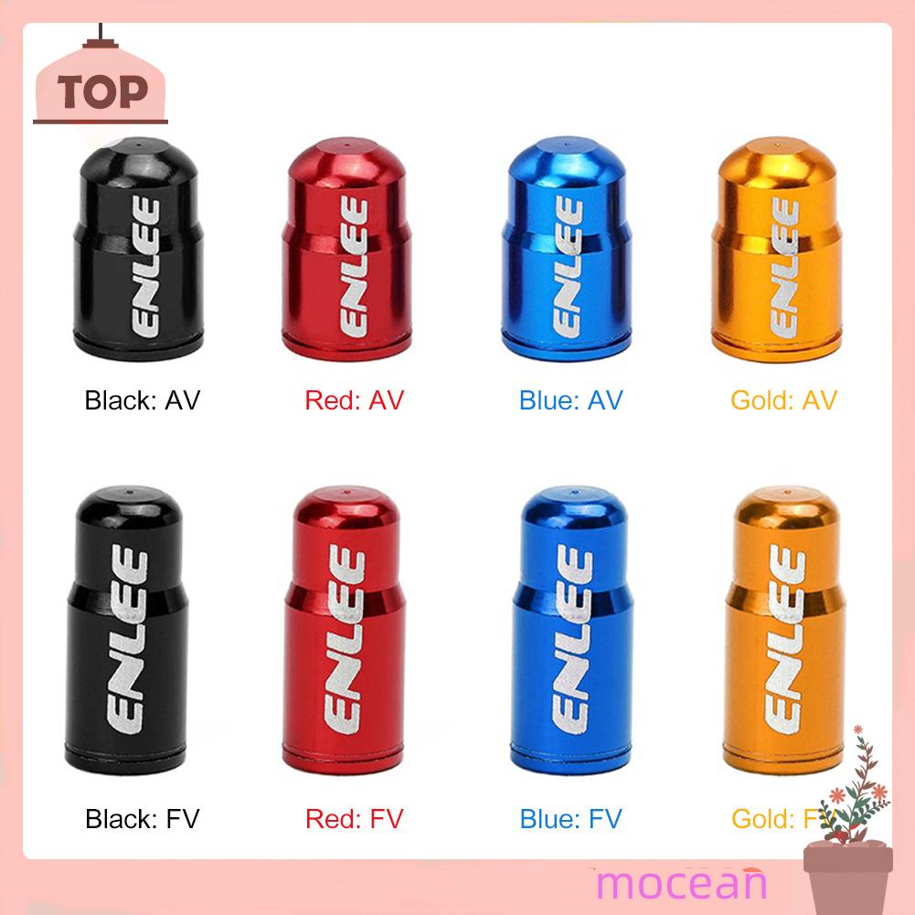 Mocea Bộ 2 Nắp Van Bánh Xe Đạp Bằng Hợp Kim Nhôm