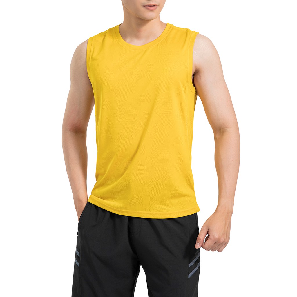 Áo tanktop tập gym INSIDEMEN 2 màu trẻ trung khỏe khoắn chất thoáng mát ITT010S1