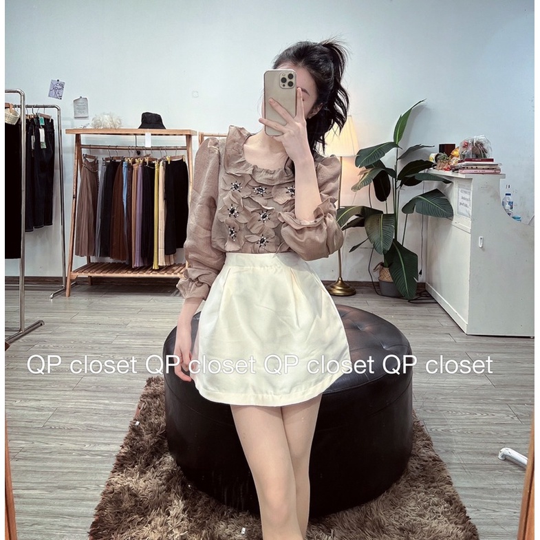 Chân váy tacta phồng chuẩn loại 1 nhà QP
