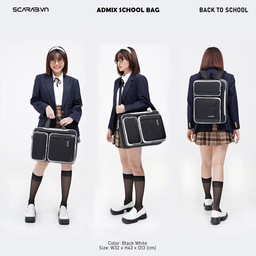 Cặp Đi Học SCARAB - ADMIX™ School Bag