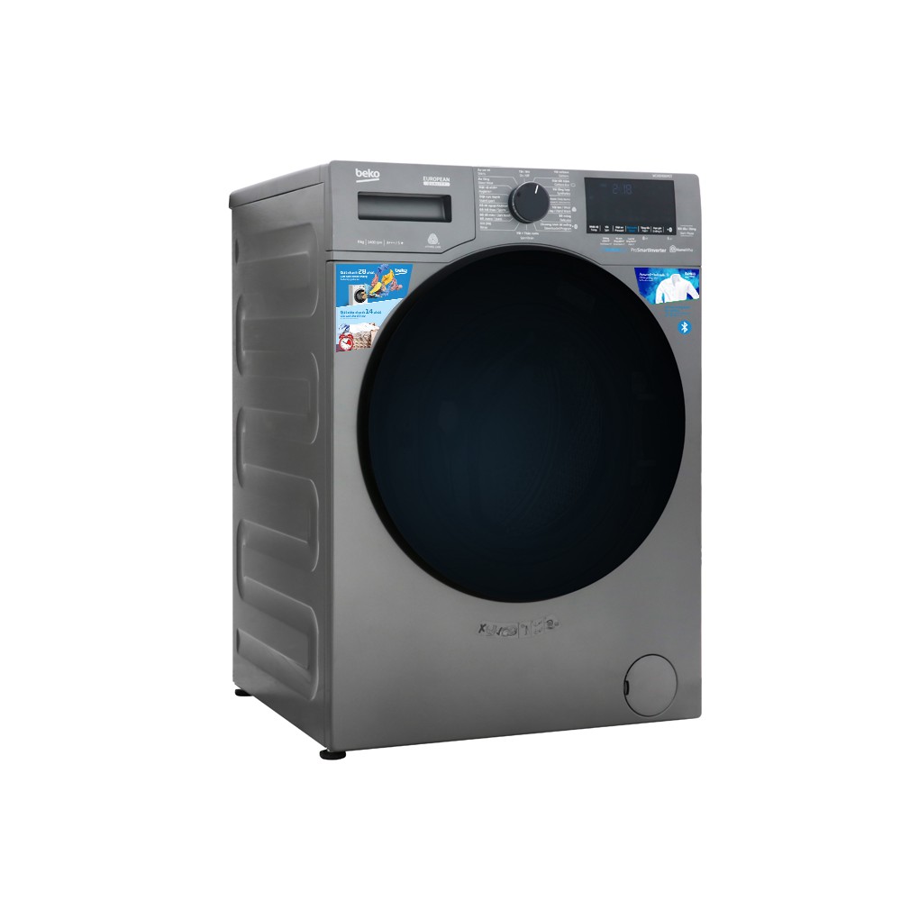 Máy giặt Beko Inverter 9 kg WCV9749XMST