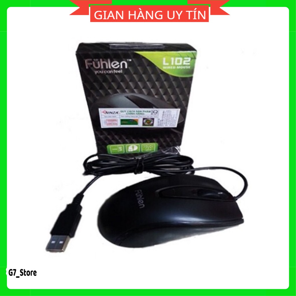 (SALE) Chuột máy tính dây FUHLEN L102