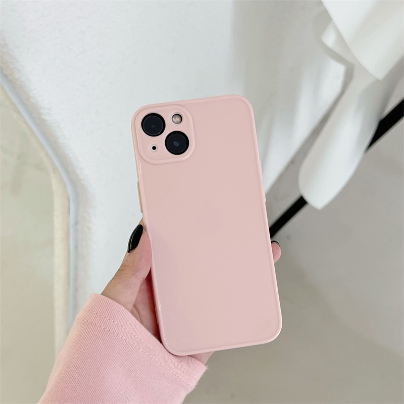 Ốp Điện Thoại Mềm Chống Rơi Cho iphone 15 pro max / 11 / 12 / 13 / 14 pro max xs xr xsmax i7 / 8plus