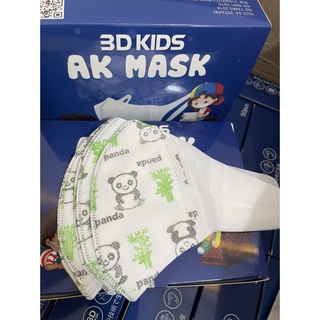 [ Hộp 50 Cái] Khẩu Trang 3D Mask Trẻ Em  kháng khuẩn
