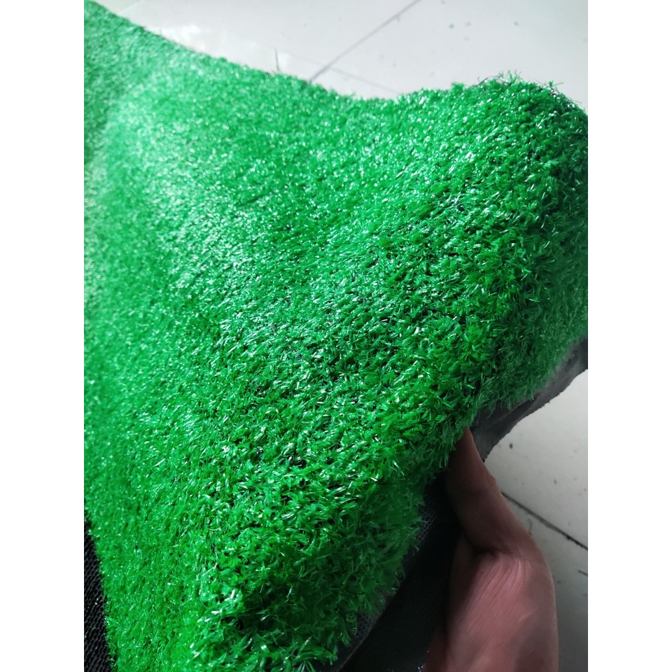 Thảm có nhân tạo 1.5 cm màu xanh tươi