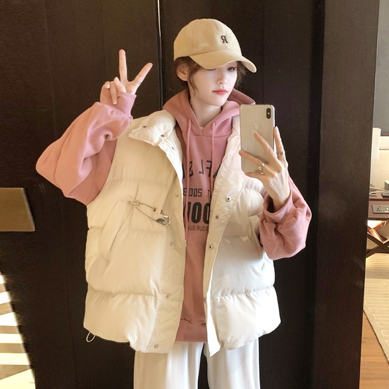 Áo Thun Cotton Sát Nách Dáng Rộng Thời Trang Thu Đông Cho Nữ 2021 | BigBuy360 - bigbuy360.vn