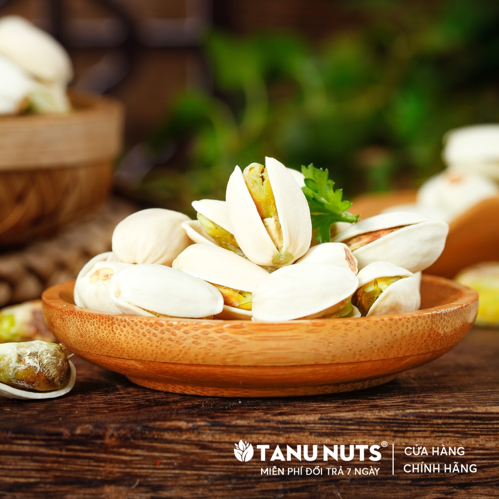 Hạt dẻ cười TANU NUTS, hạt dẻ cười rang muối không tẩy trắng giàu dinh dưỡng